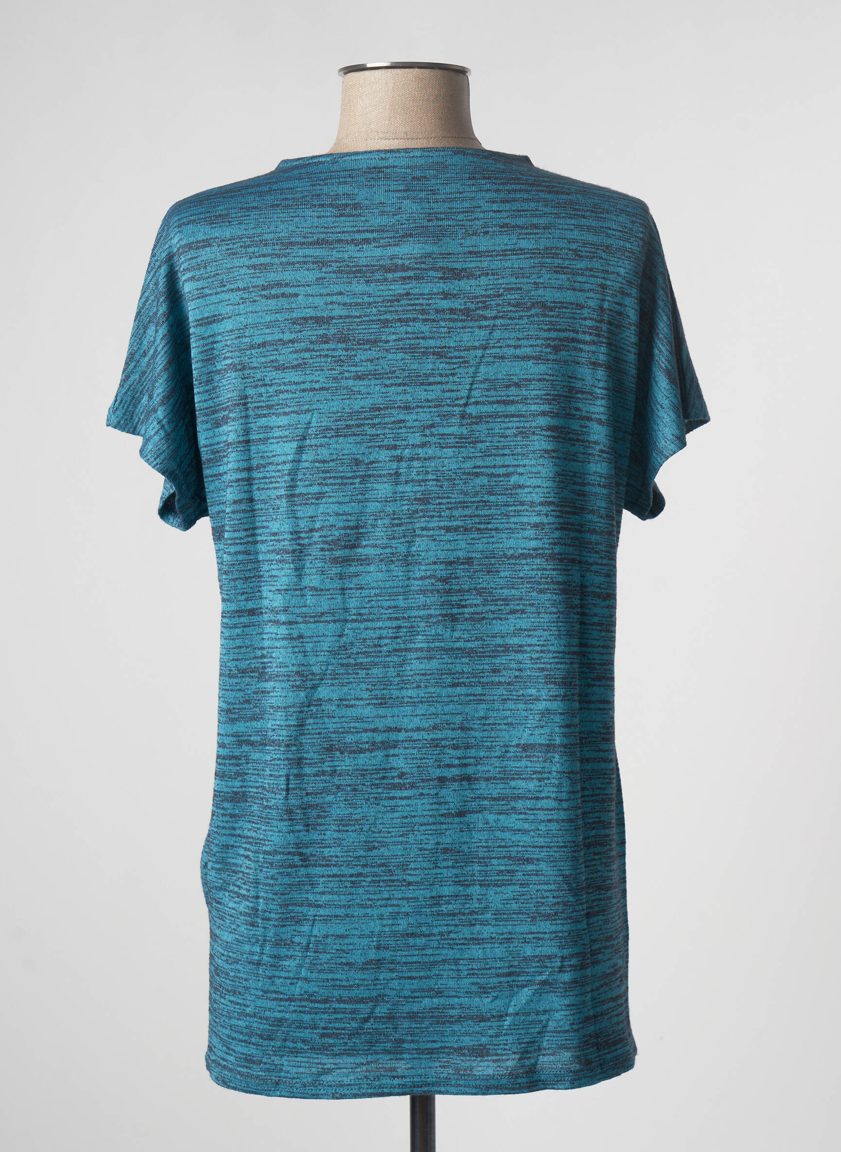 Blancheporte Tuniquemanchecourte Femme couleur bleu