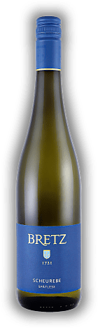 Ernst Bretz, Bechtolsheimer Petersberg, Scheurebe, Spätlese, lieblich, 2022, Rheinhessen  Ernst Bretz, Bechtolsheimer Petersberg, Scheurebe, Spätlese, lieblich, 2022, Rheinhessen   Jahrgang 2022 - 0,75	 Liter - Vol 8,5%
