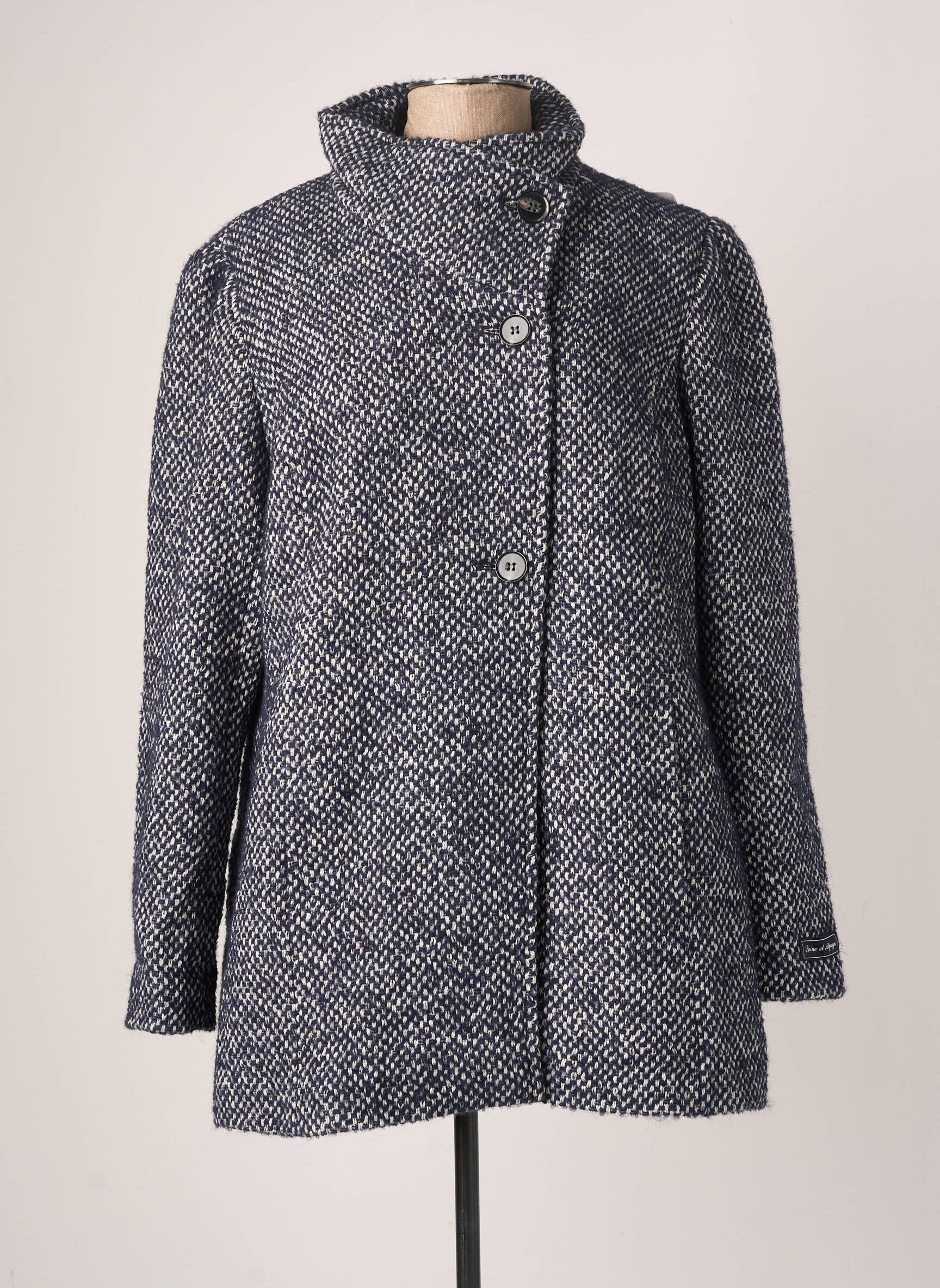 Damart Manteaux Longs Femme couleur bleu