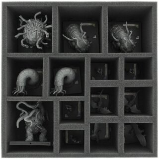 Feldherr Schaumstoff-Set für Villen des Wahnsinns 2. Edition + Erweiterung: Wiederkehrende Albträume, Unterdrückte Erinnerung, Jenseits der Schwellem, Straßen von Arkham