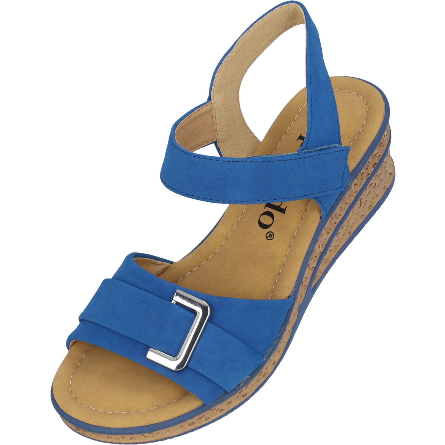 Palado Vemlu, Keilsandaletten, Damen, Blau