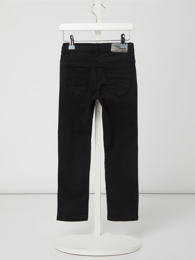 Special Skinny Fit Jeans mit Stretch-Anteil in schwarz