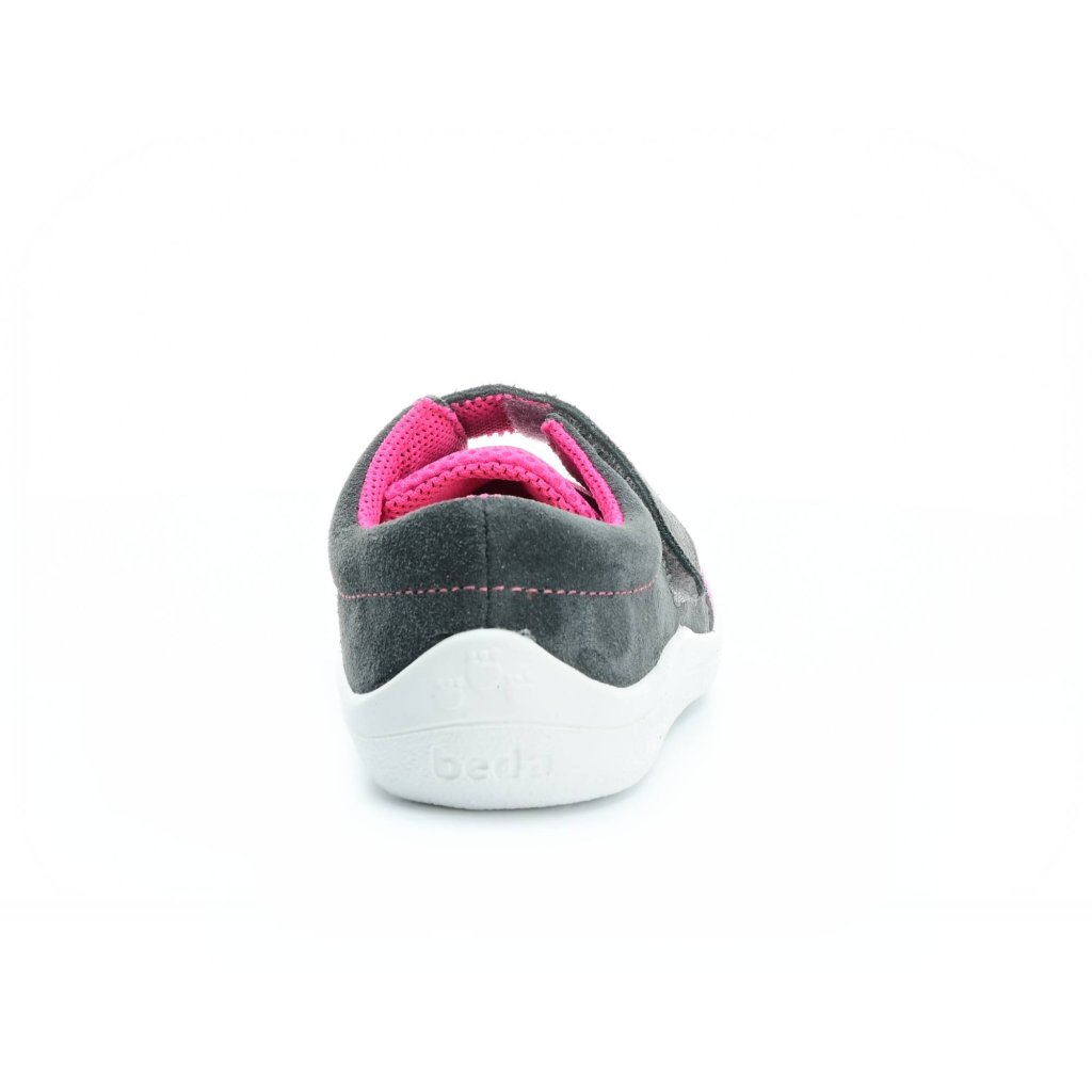Beda Rebecca neue Barfußsneakers (BF 0001/SK/1W Mesh mit Leder)