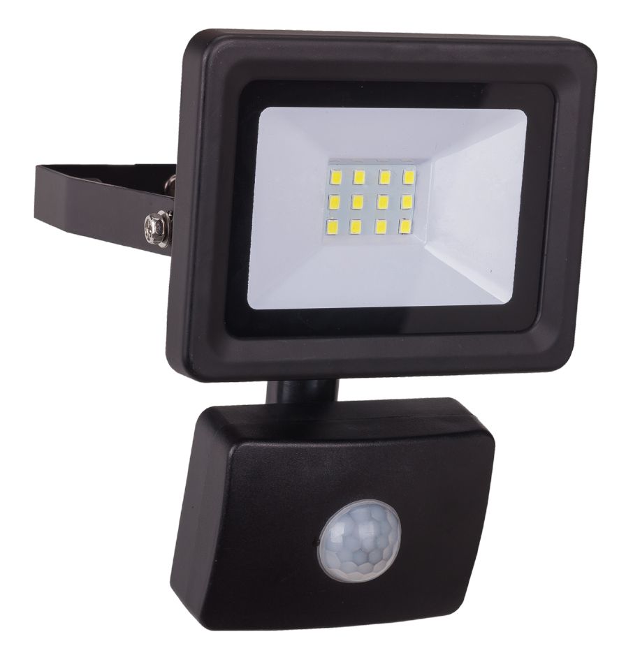 Schwabe 46333 Optiline LED lempa IP44 10W su judesio jutikliu ir prijungimo laidu H05RN-F 3x1.0 1m