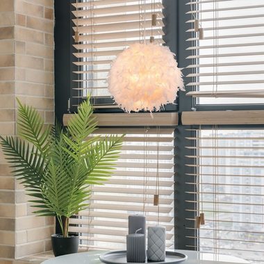 Globo Hängeleuchte GLOBO Hängeleuchte Schlafzimmer Pendelleuchte Wohnzimmer Hängelampe, Federlampe, weiß, rund, modern, ohne Leuchtmittel, Lichtfarbe ist abhängig vom Leuchtmittel, Pendellampe, Esszimmer, Küche, Flur