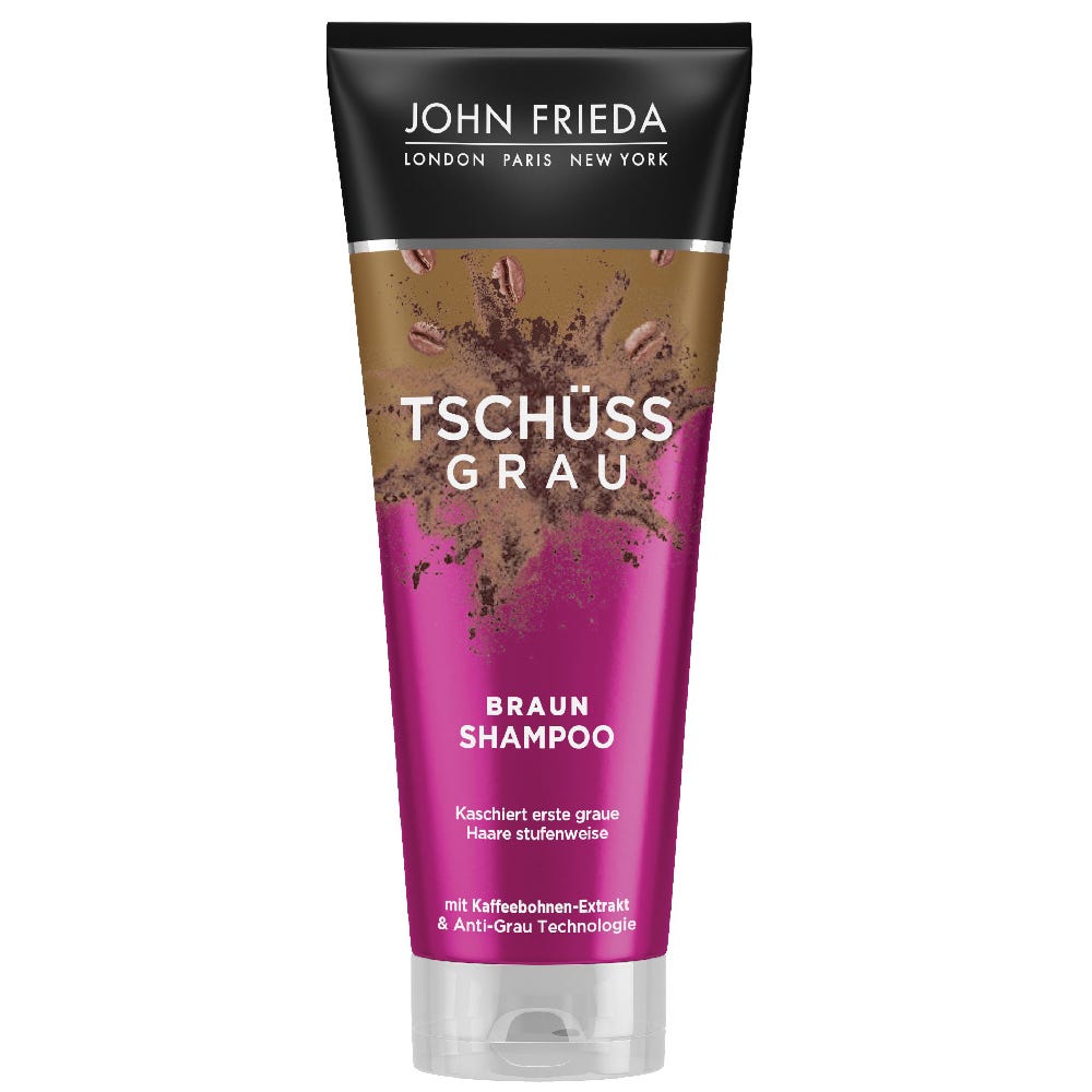 John Frieda Tschüss Grau Braun Shampoo 250 ml