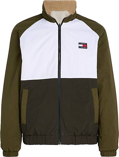 TOMMY-JEANS Herren Wendejacke TJM REVERSIBLE SHERPA JACKET