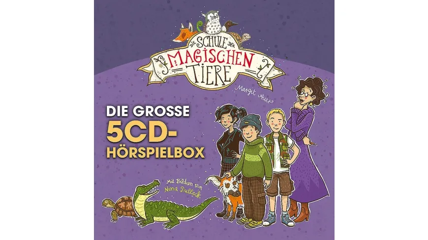 Schule Der Magischen Tiere-5-CD Hörspielbox