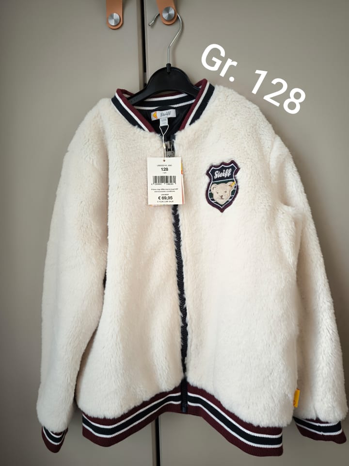 Steiff Fleecejacke in Beige günstig kaufen 128
