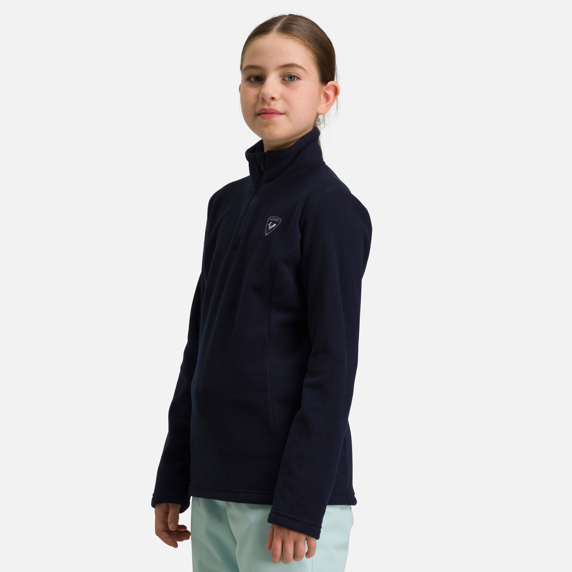 Haut en polaire demi-zip Fille