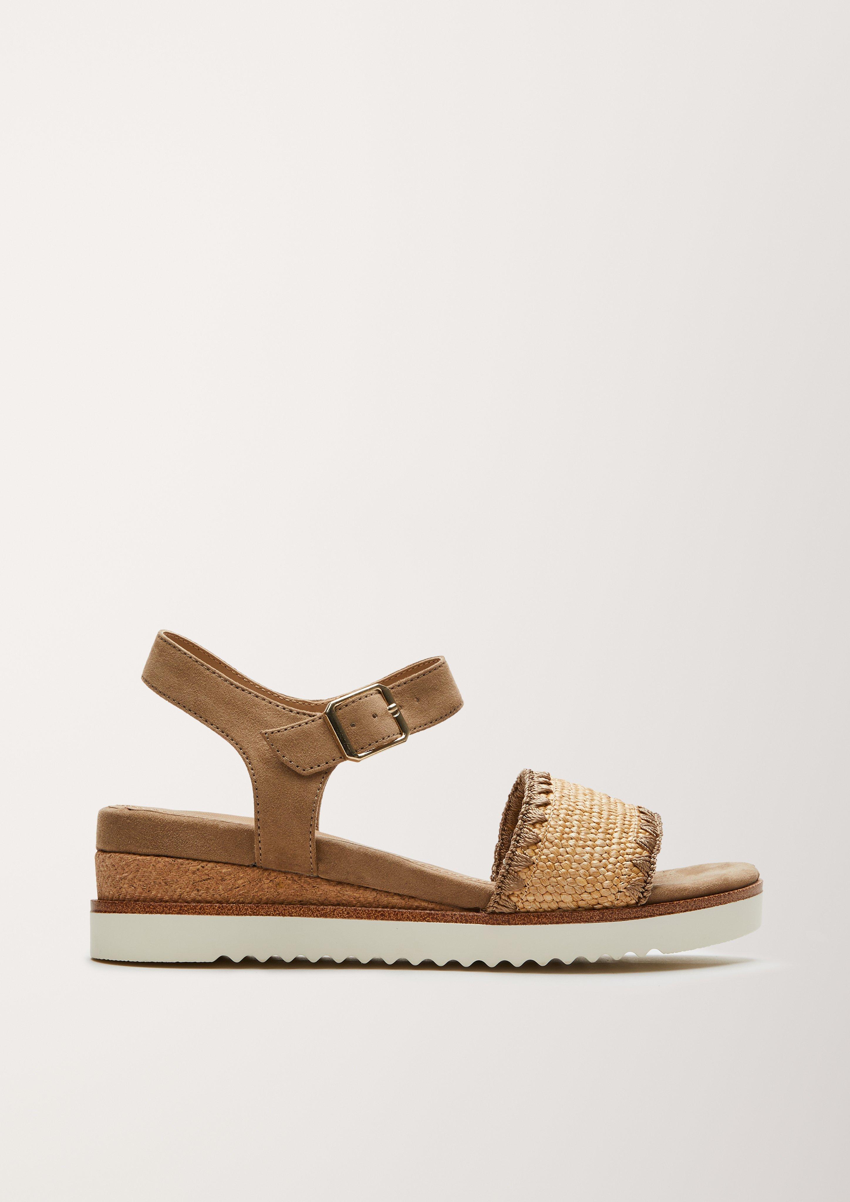 Sandalen mit Keilabsatz  6005821-341