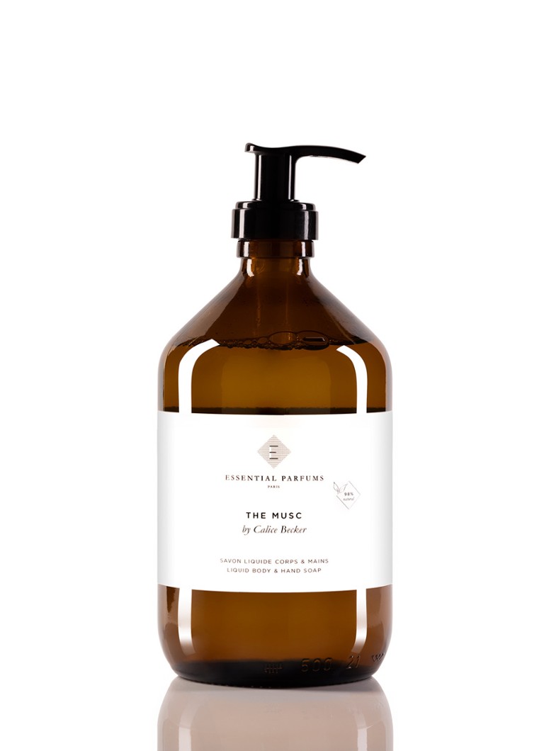 Săpun de mâini și corp Essential Parfums Le Musc - Gel de duș și săpun de mâini