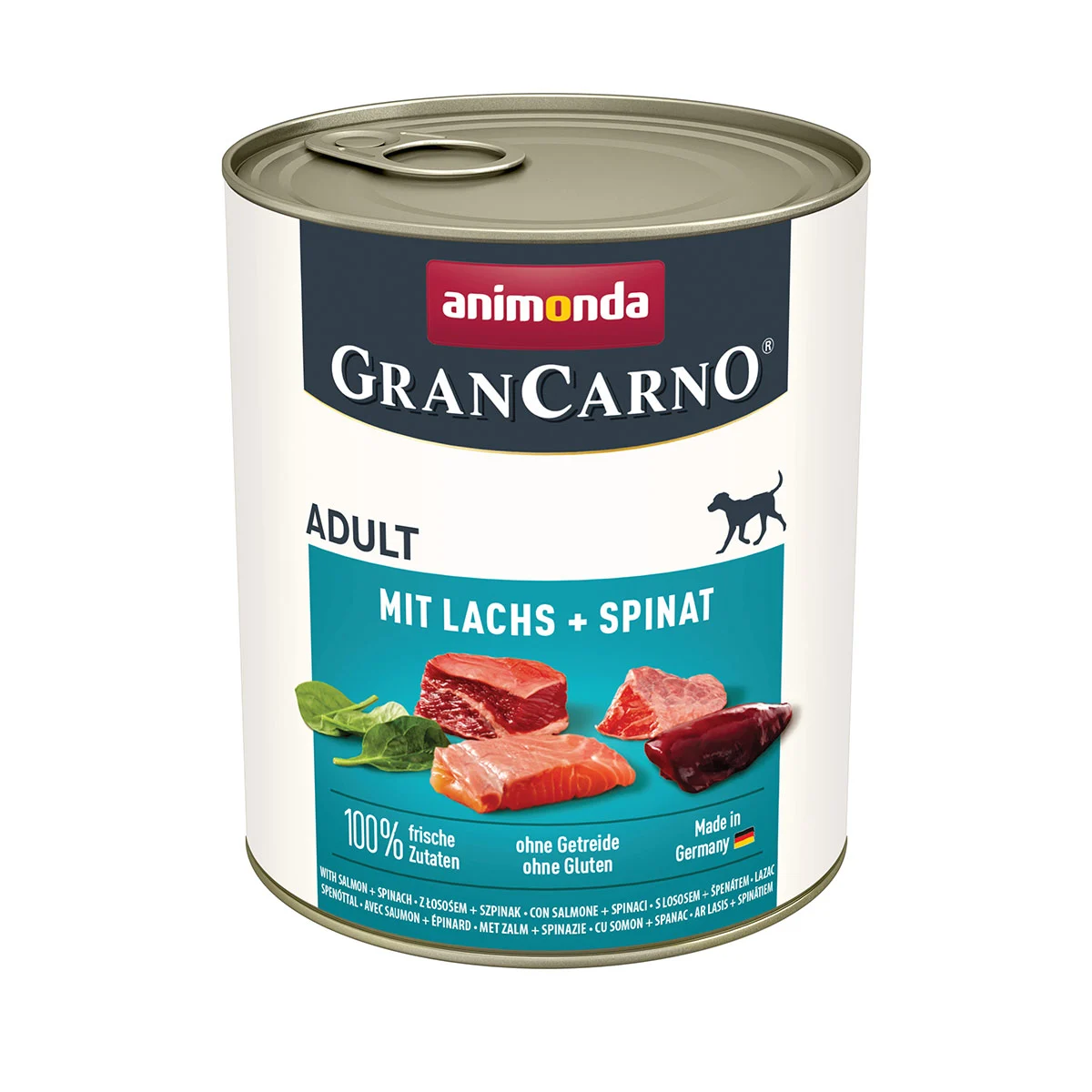 GranCarno Adult mit Lachs + Spinat günstig kaufen bei ZooRoyal