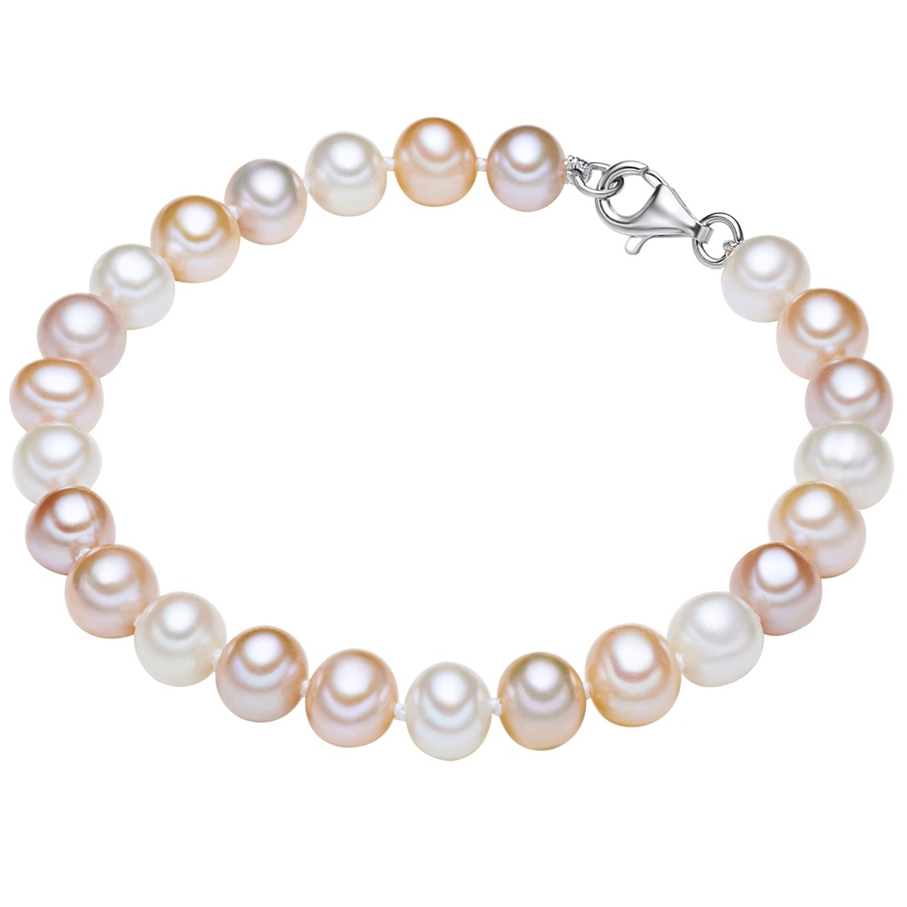 Valero Pearls Bracelet Argent sterling Perle de culture d'eau douce en Argent Bracelet
