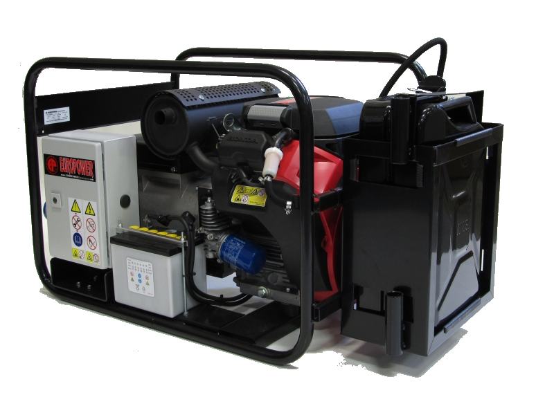 Groupe électrogène standard Europower 990001001 EP10000E, moteur essence 10 kVA, démarrage électrique, 230/230 volts