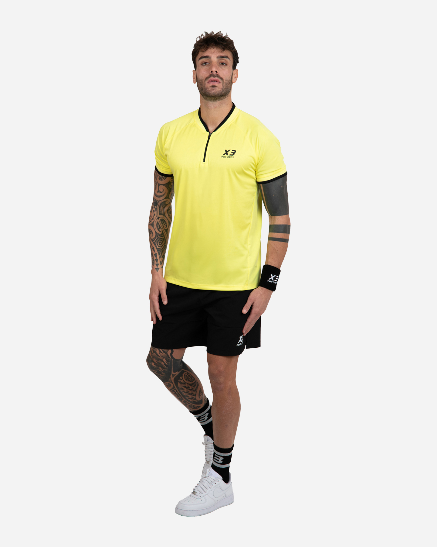 Polo tenis X3 od Three Manchester M X3-1126-Y
