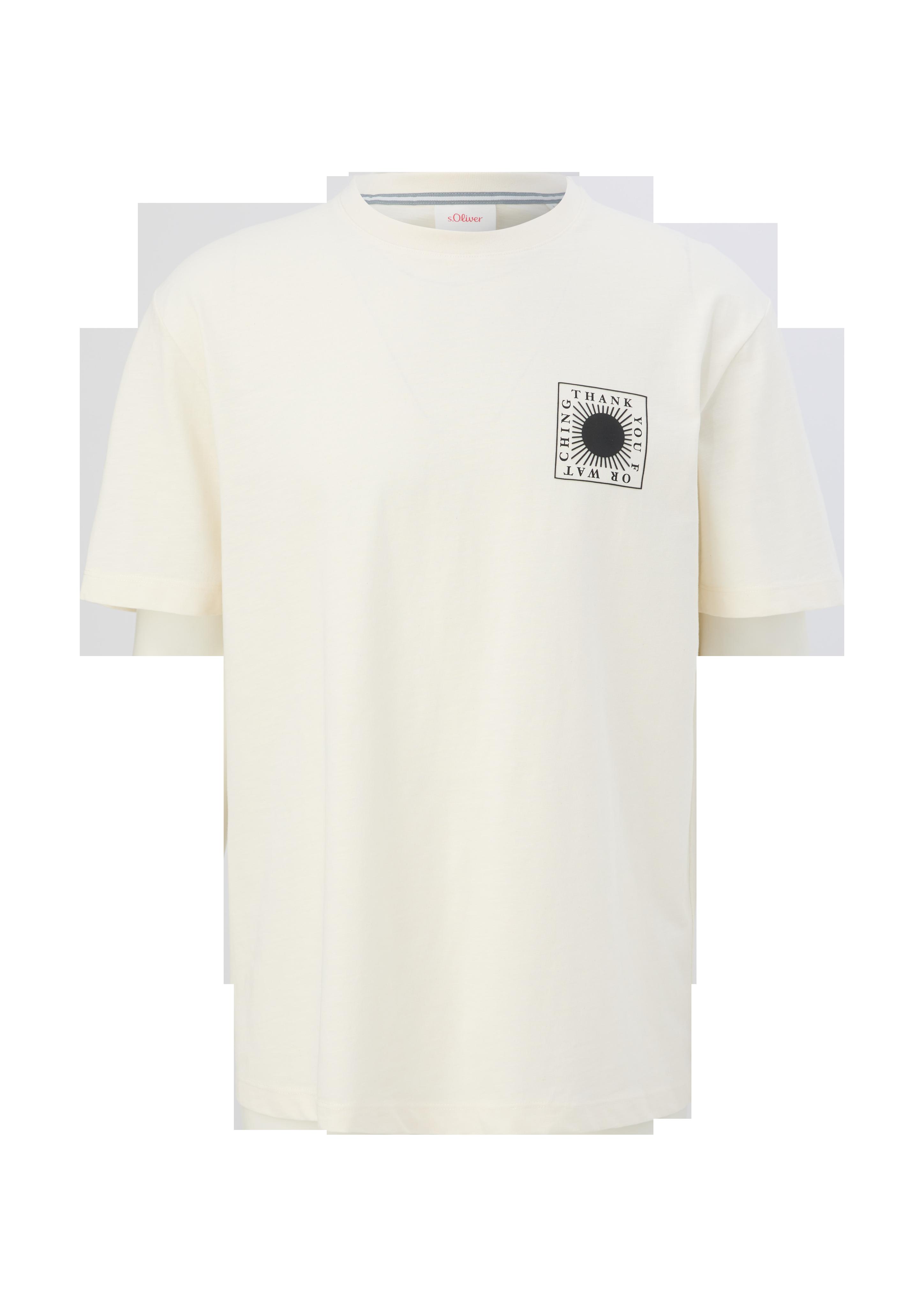 T-Shirt mit Frontprint  2129466-01D1
