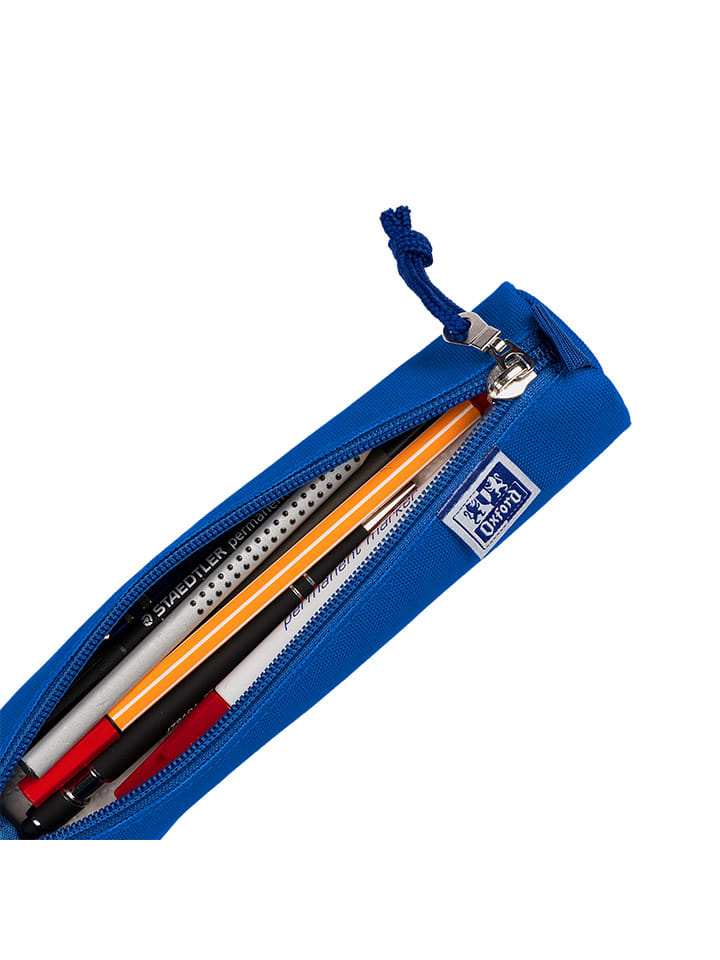 Oxford Federmäppchen in Blau - (B)22 x (H)4 x (T)4 cm günstig kaufen onesize