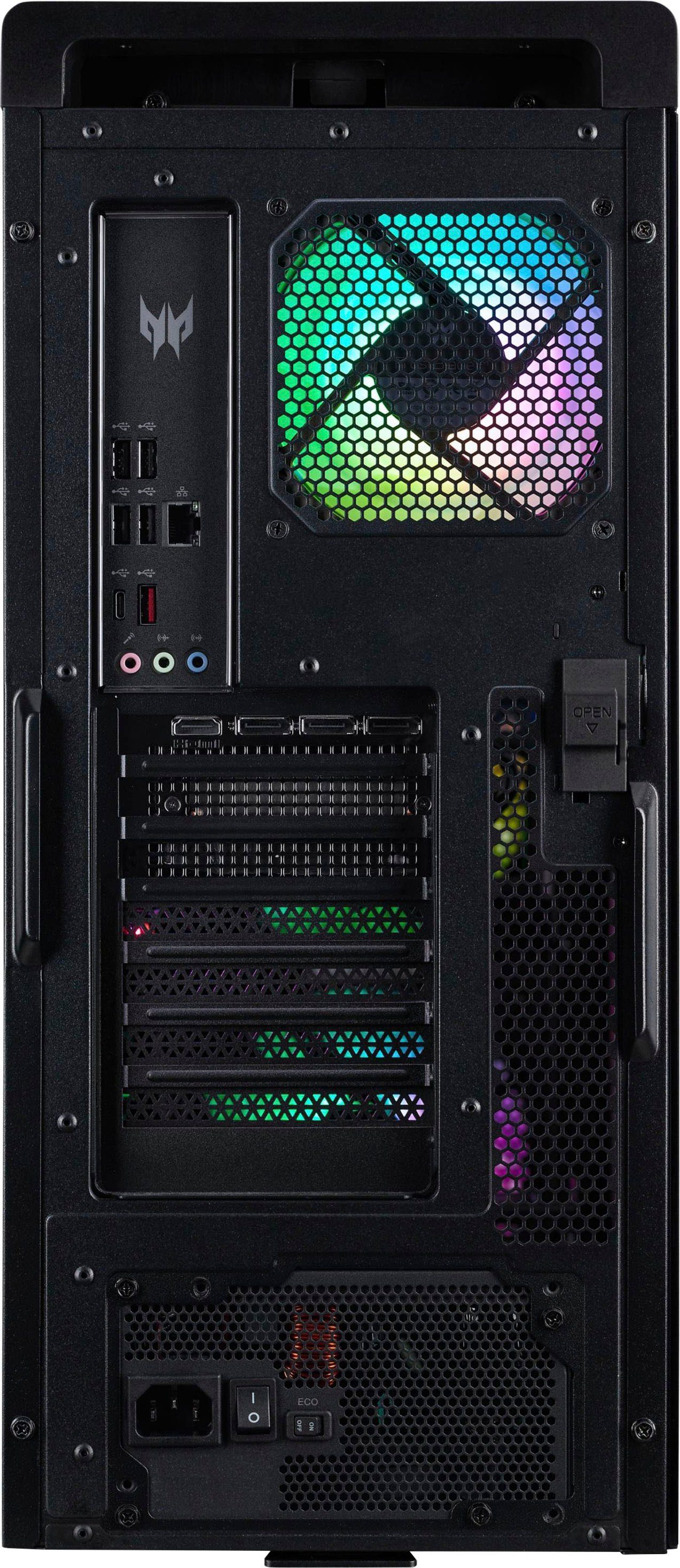Acer Predator Orion 5000 Gaming-PC (Intel® Core i7 13700F, GeForce® RTX™ 3080, 32 GB RAM, 2000 GB HDD, 1000 GB SSD, Luftkühlung)