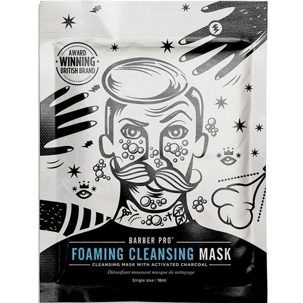 Barber Pro Foaming Cleansing Mask 1 Stk.