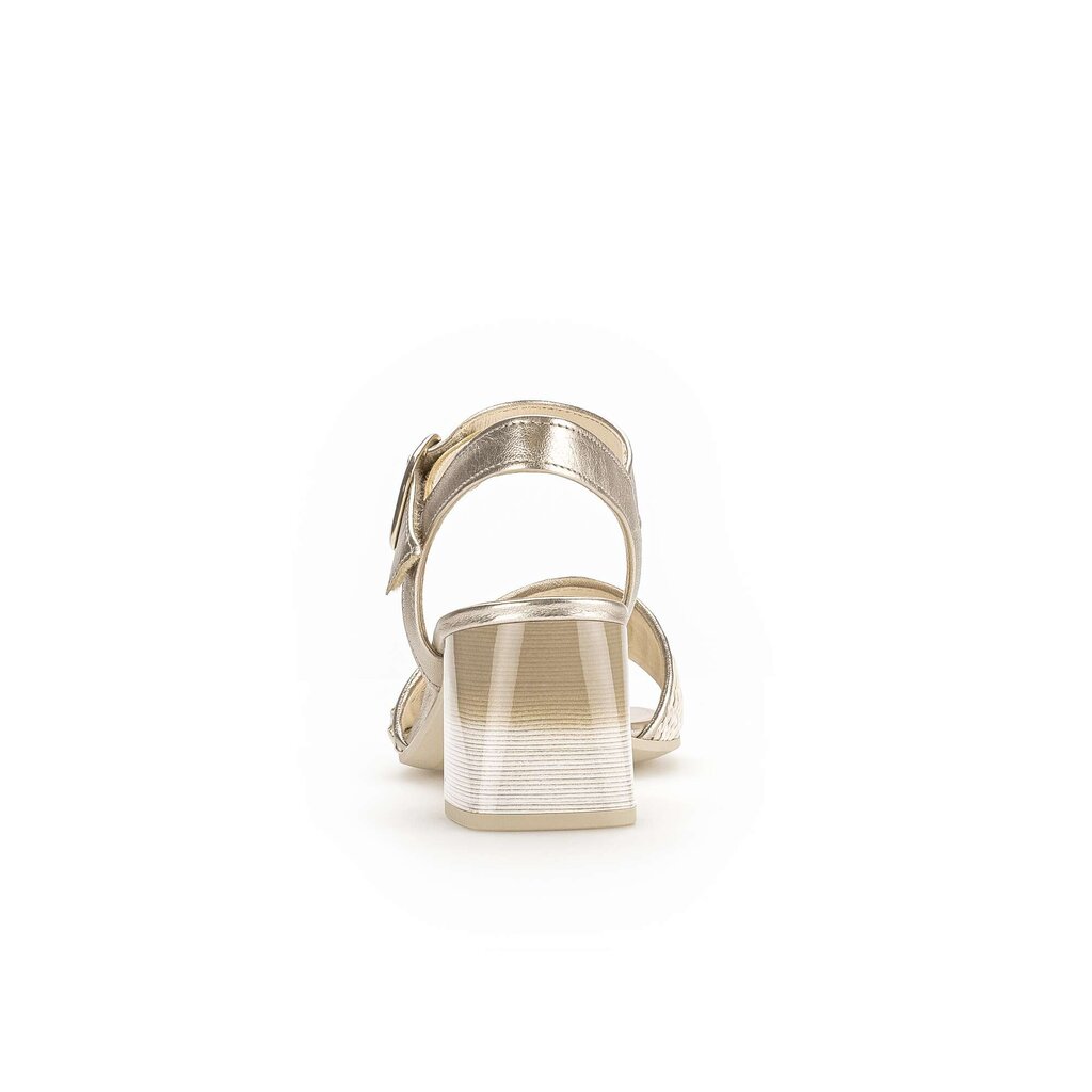Gabor fashion Riemchensandale gold
