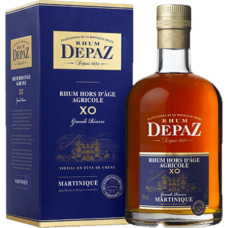 DEPAZ - RHUM HORS D'AGE AGRICOLE - GRANDE RESERVE XO