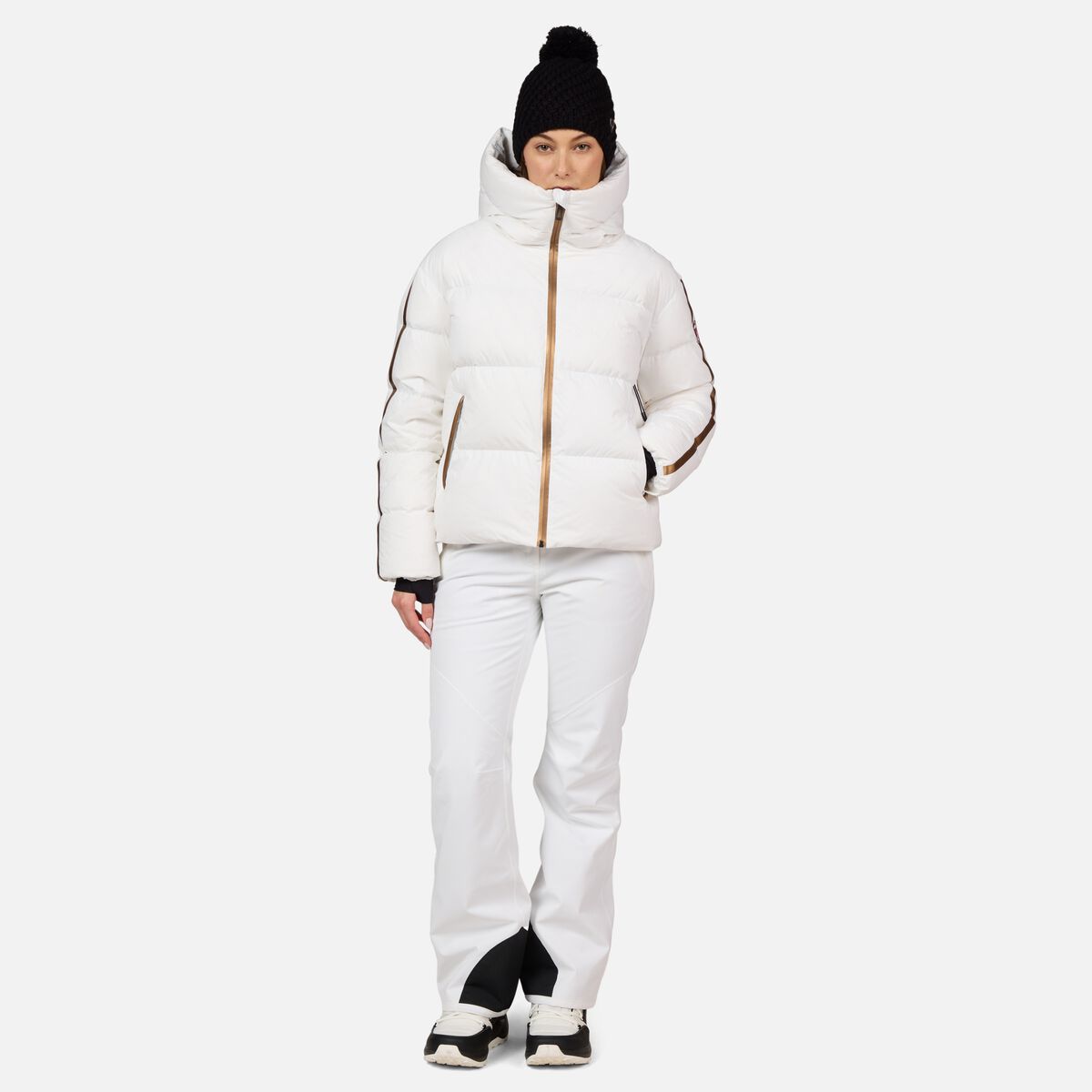 Damen-Daunenskijacke im Bomber-Stil Ventina