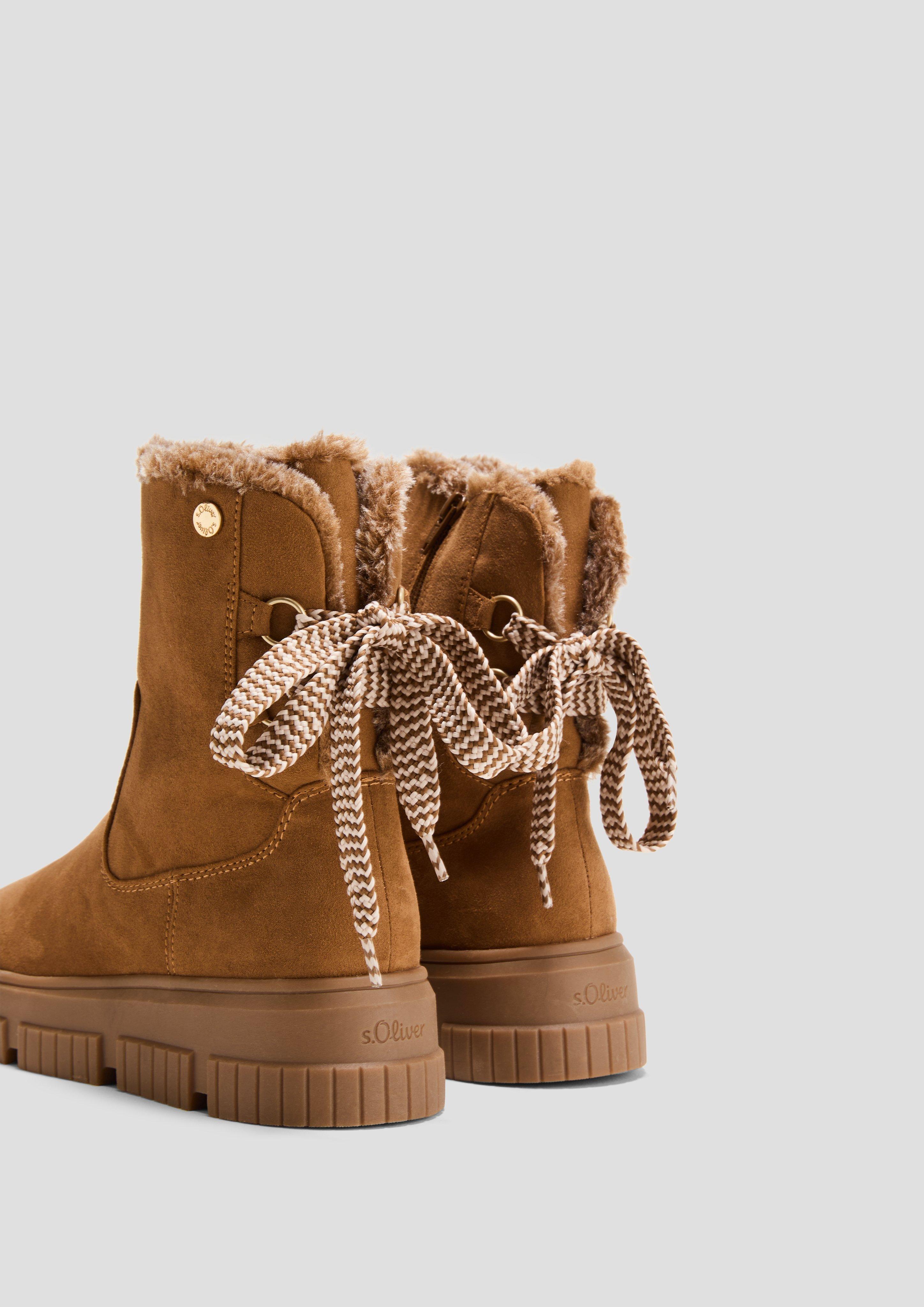 Winterstiefel mit Kunstfellfutter  6008603-311