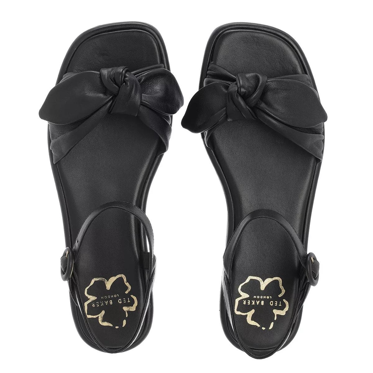 TED BAKER Riemchen Sandalen schwarz Sandale