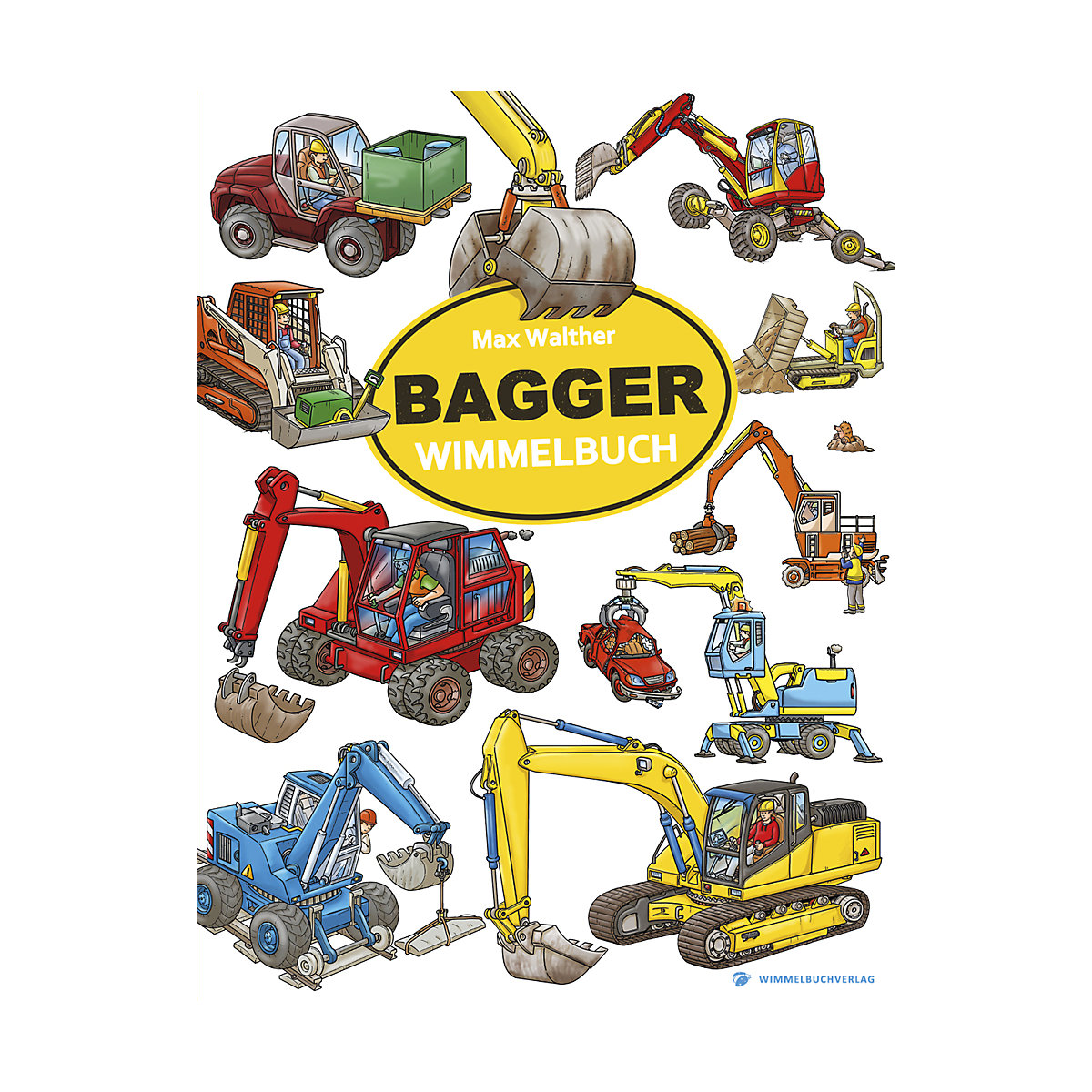 Bagger Wimmelbuch