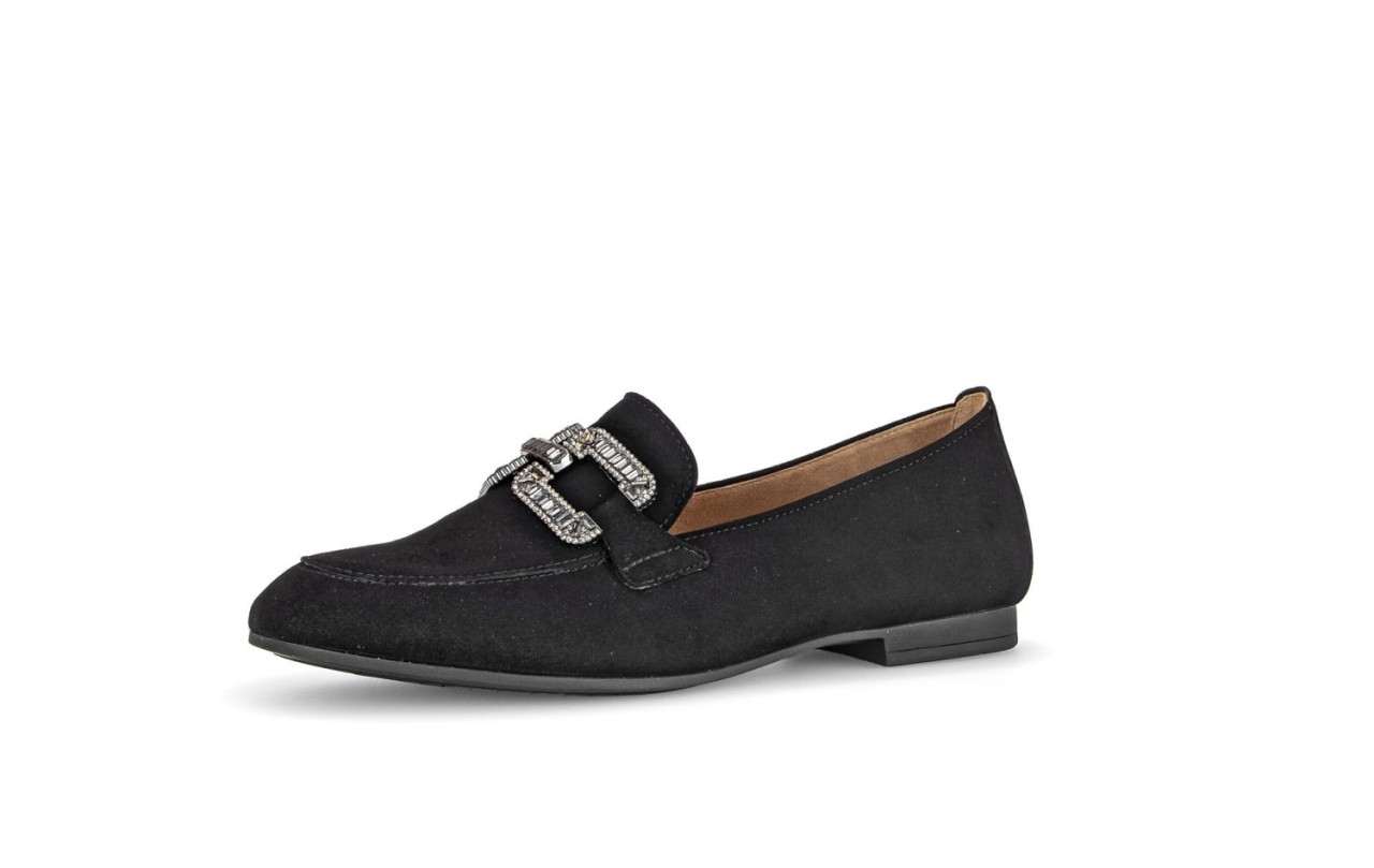 GABOR Klassische Slipper schwarz Gabor Fashion Slipper 45.210.17 schwarz