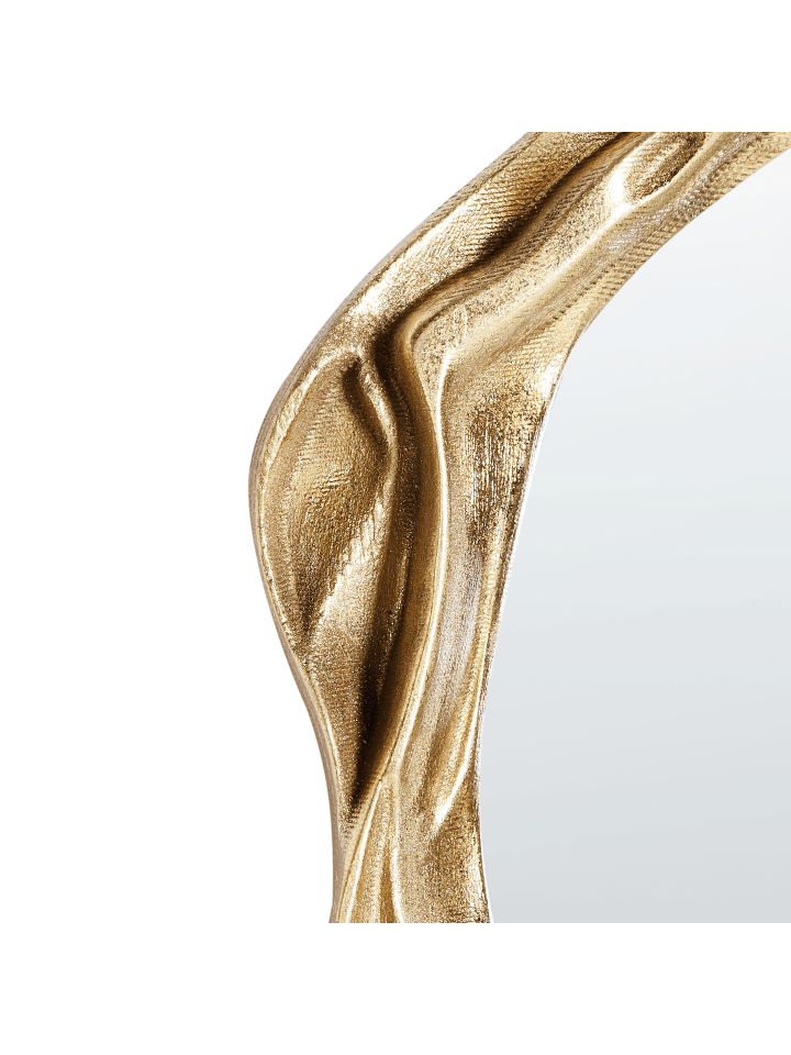 Beliani Wandspiegel SERY in Gold - (W) 38 x (H) 75 x (L) 6 cm günstig kaufen onesize