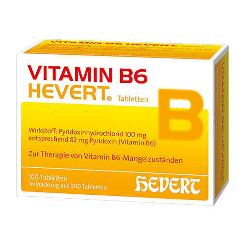 VITAMIN B6 HEVERT Tabletten  200 St  Tabletten
