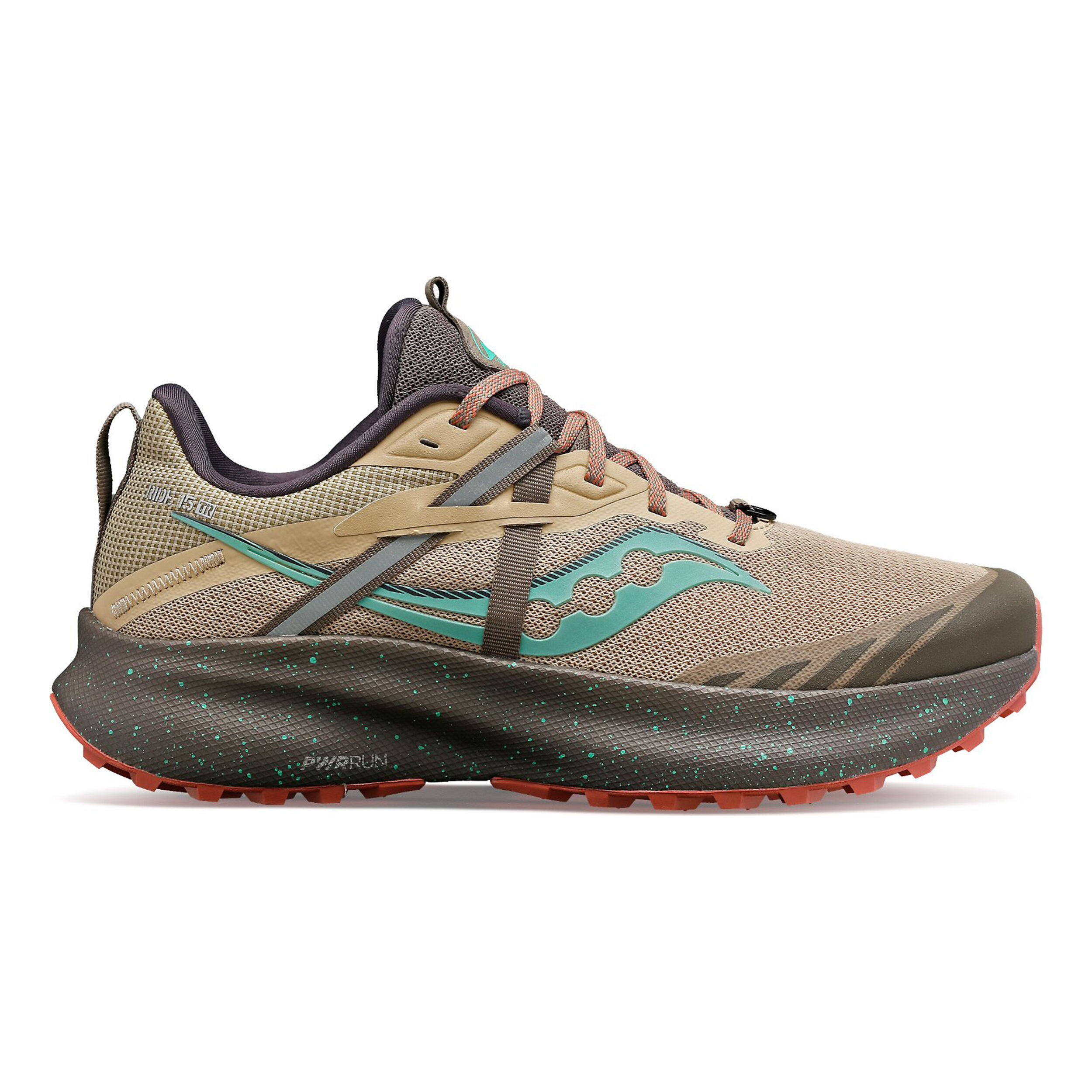 Ride 15 TR Trailschuh Damen - Braun, Türkis
