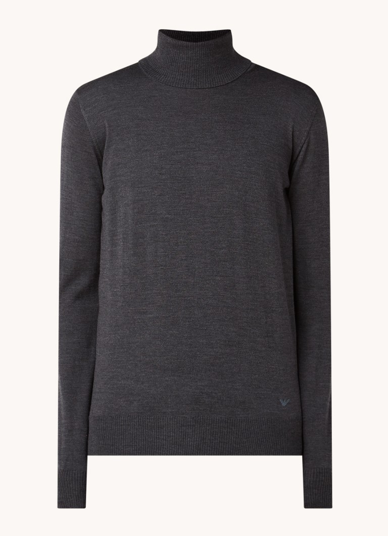 Emporio Armani Fine-knit wool turtleneck