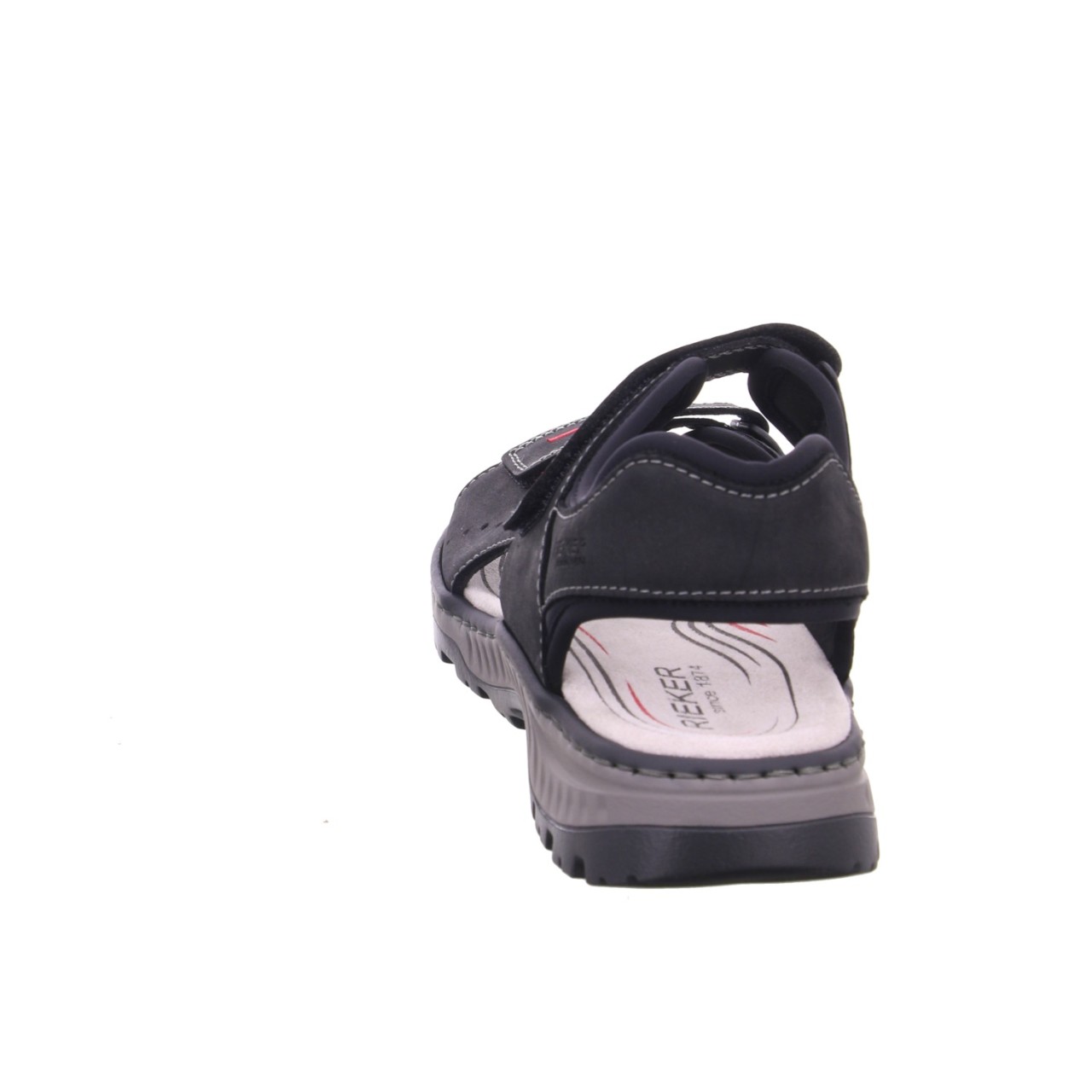 RIEKER Sportliche Sandalen schwarz FSK Herren Sandalen