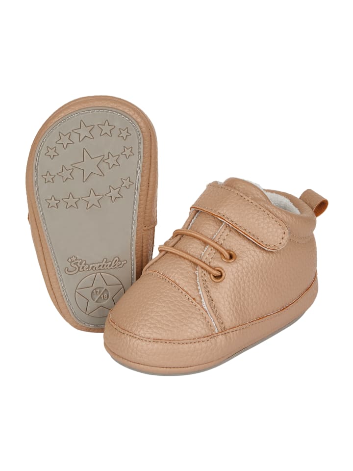 Sterntaler Baby Schuhe uni in beige günstig kaufen