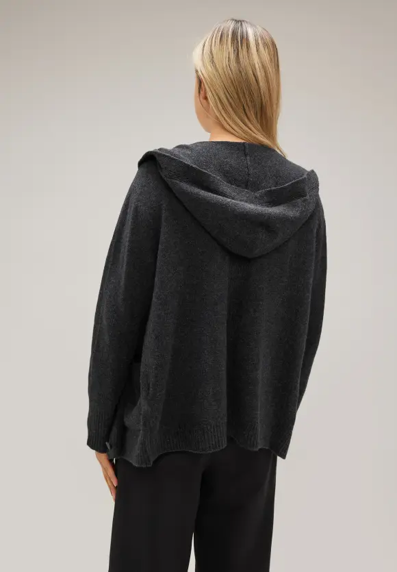 Street One Hoodie Cardigan mit Kapuze