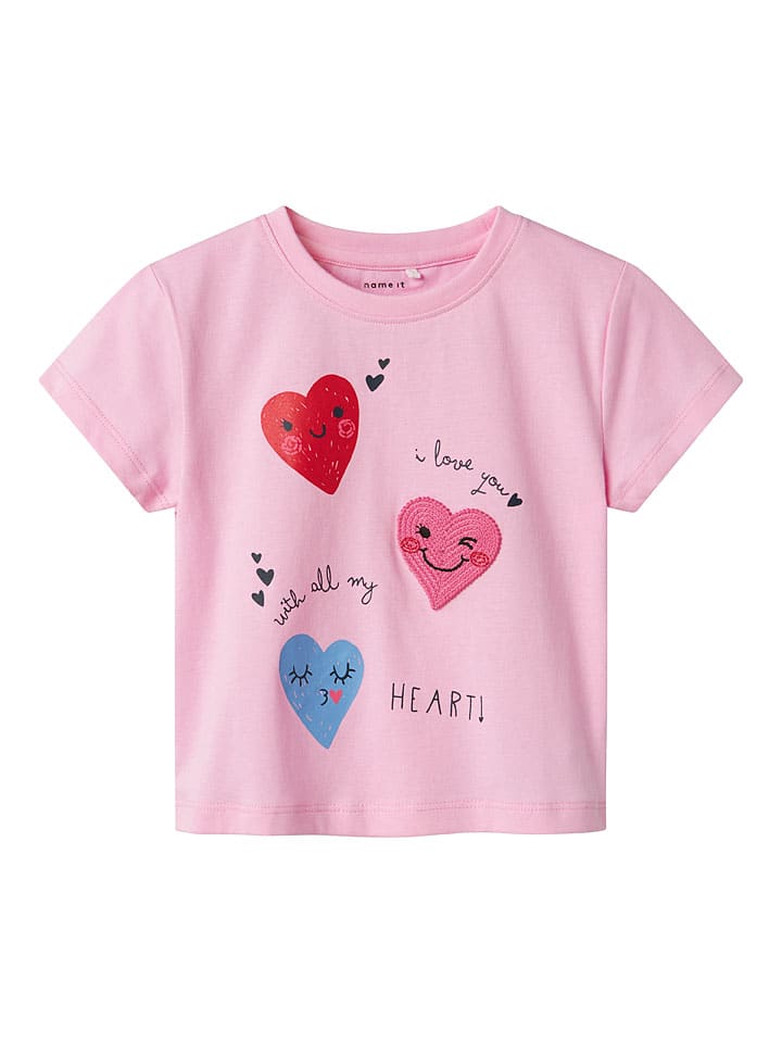 name it Shirt in Rosa günstig kaufen