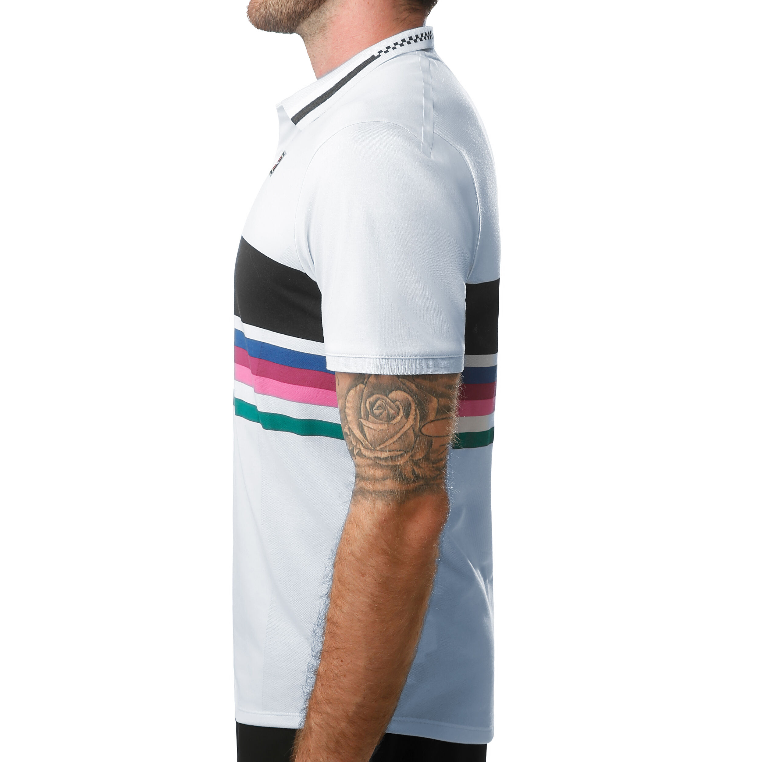 Advantage Polo Herren - Hellblau, Mehrfarbig