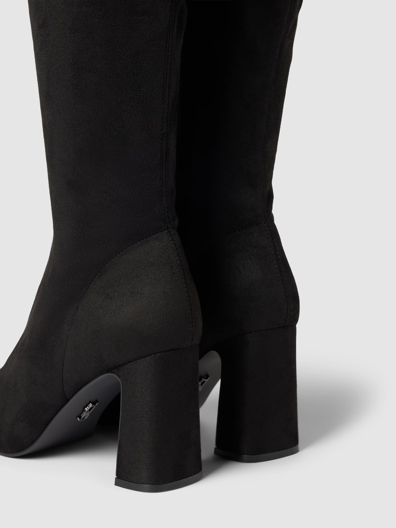 Stiefel mit strukturierter Sohle Modell 'RAPPORT' in schwarz
