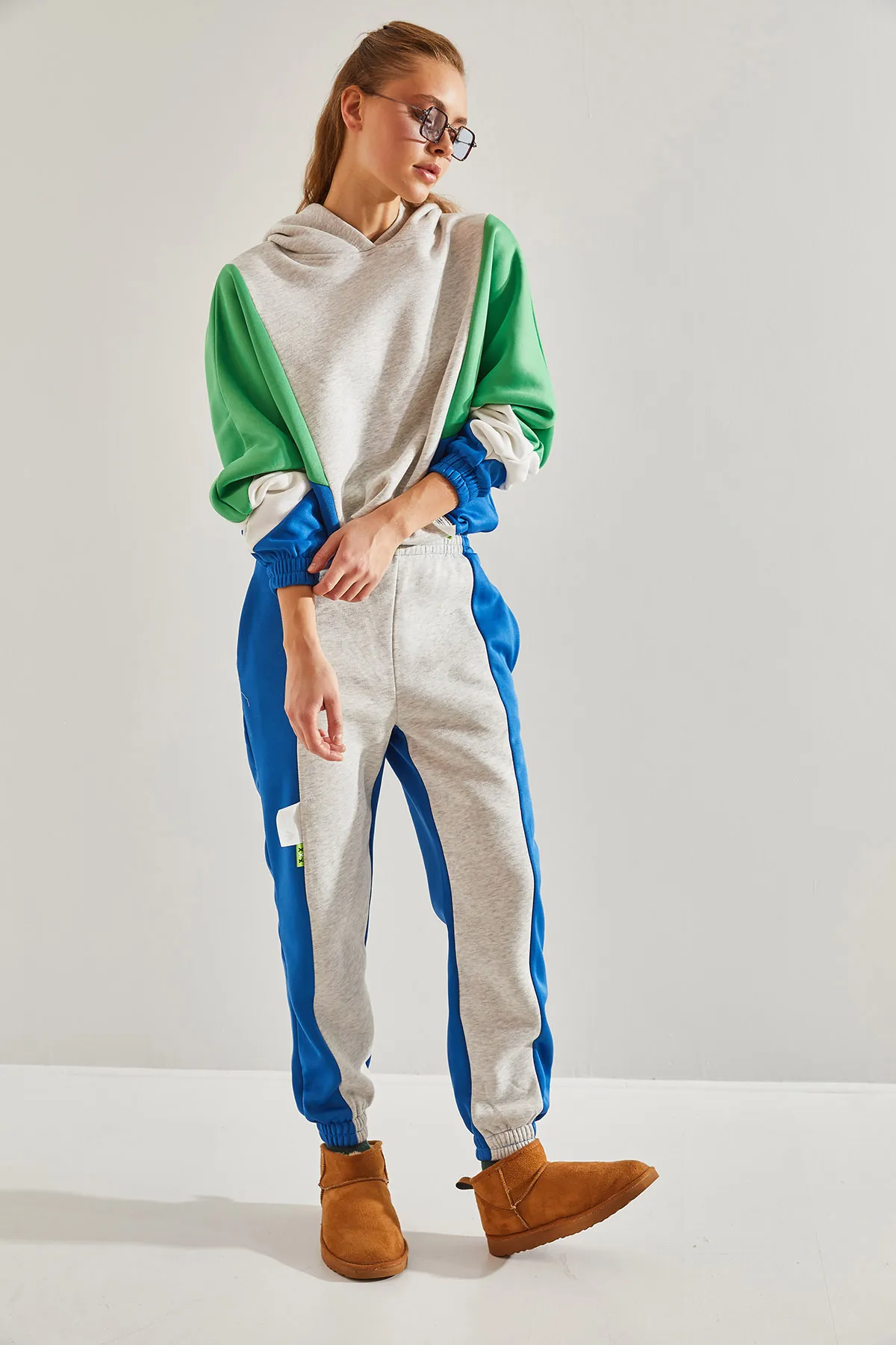 Bianco Lucci  Damen-Set mit dreifädigem Oberteil und Unterteil