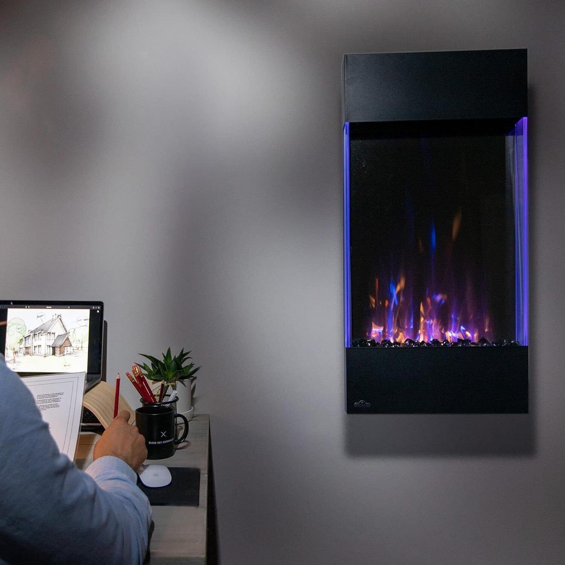 Napoleon Elektrokamin Allure Vertical Elektrisches Kamin
