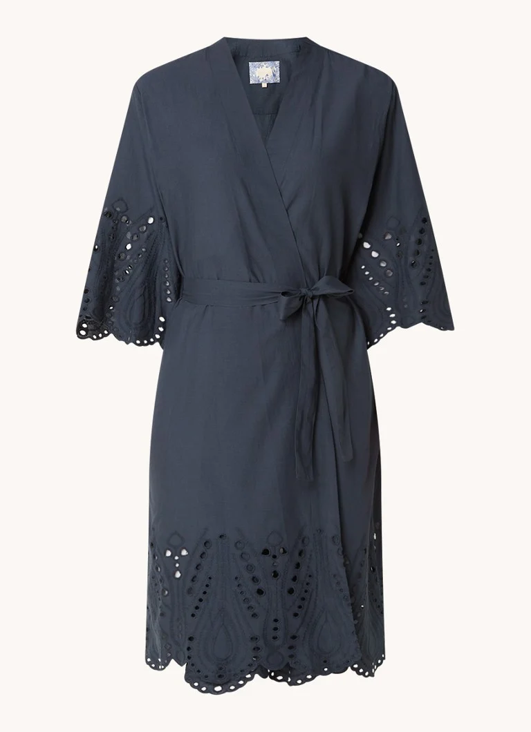 Essenza Sarai Tilia kimono avec broderie