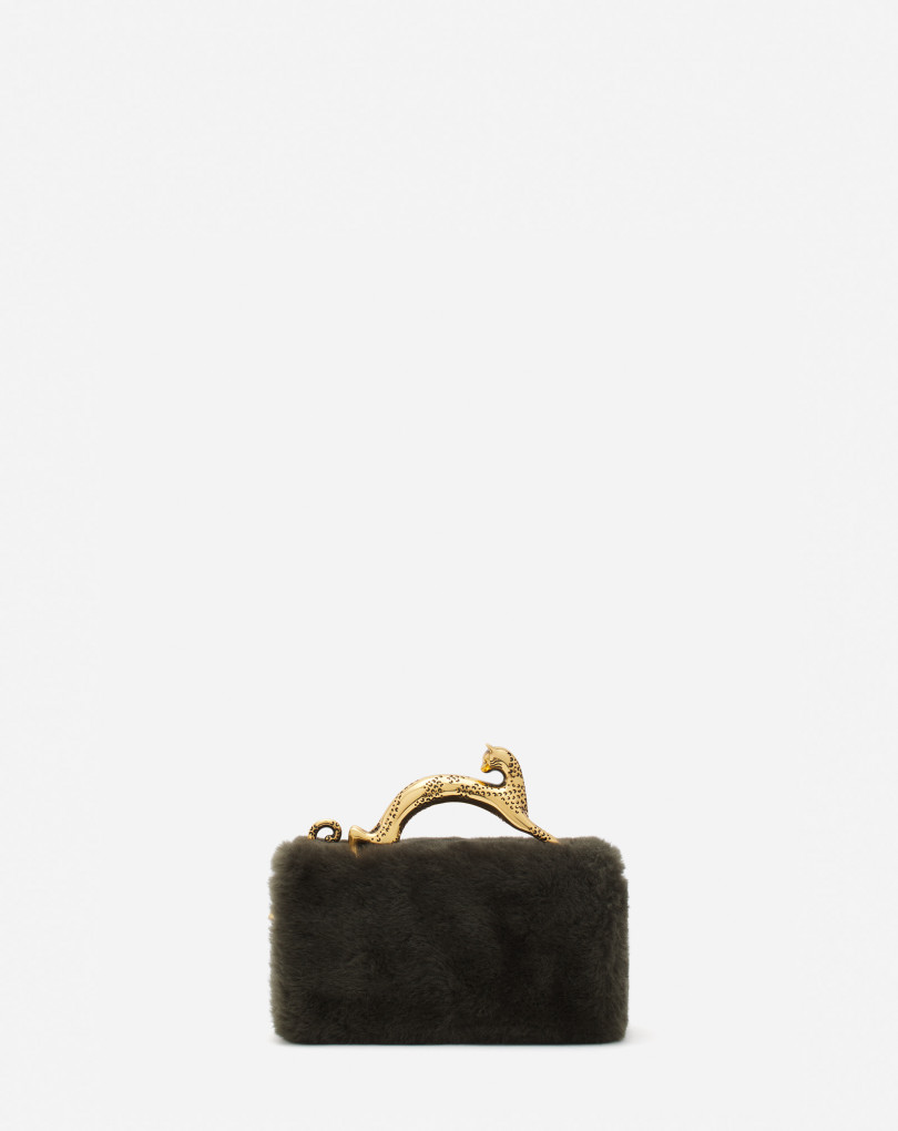 SAC PENCIL CAT NANO EN SHEARLING