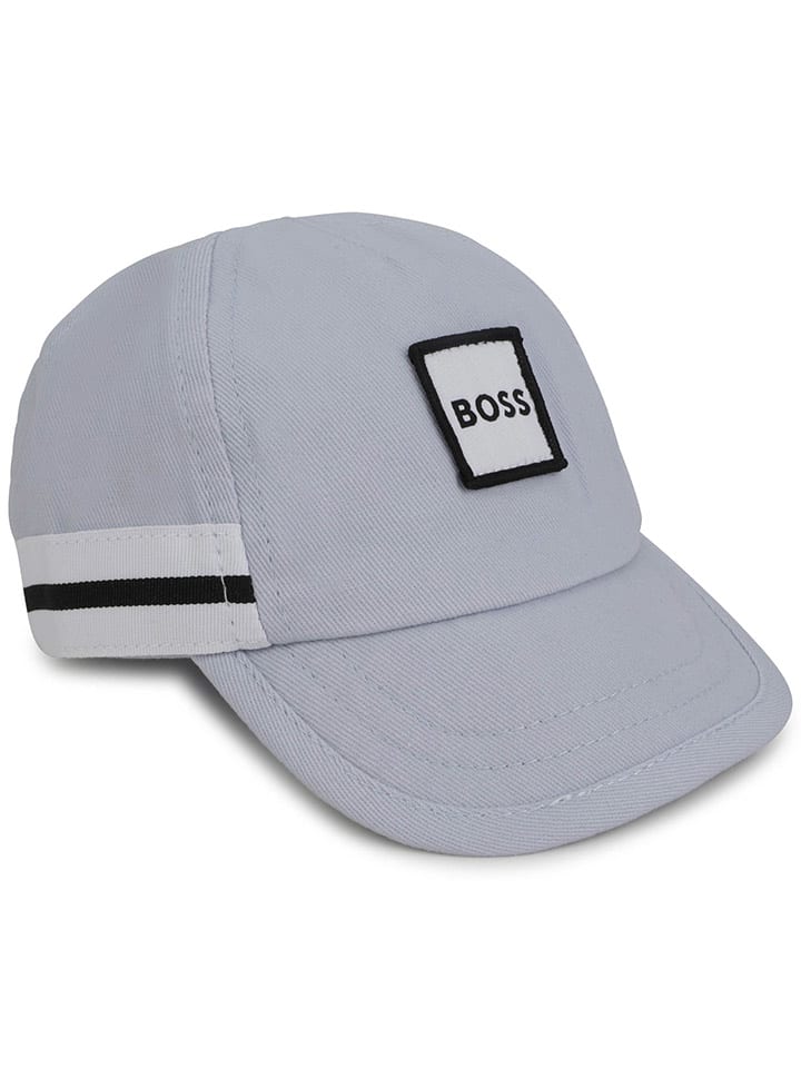 Hugo Boss Kids Cap in Grau/ Schwarz günstig kaufen