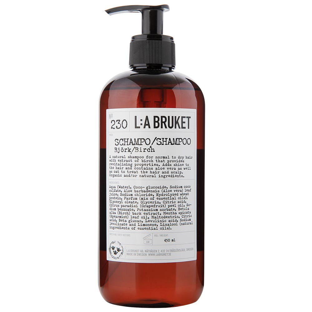 L:A BRUKET No. 230 Shampoo Birch 450 ml
