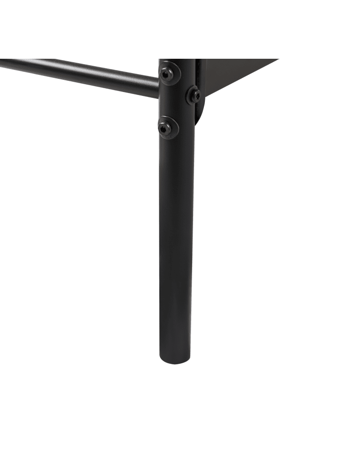 Beliani Himmelbett SORMERY in Schwarz - (W) 101 x (H) 180 x (L) 207 cm günstig kaufen onesize