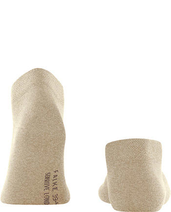 Falke, Serie Sensitive London, Sneakersocken, Baumwolle, sand