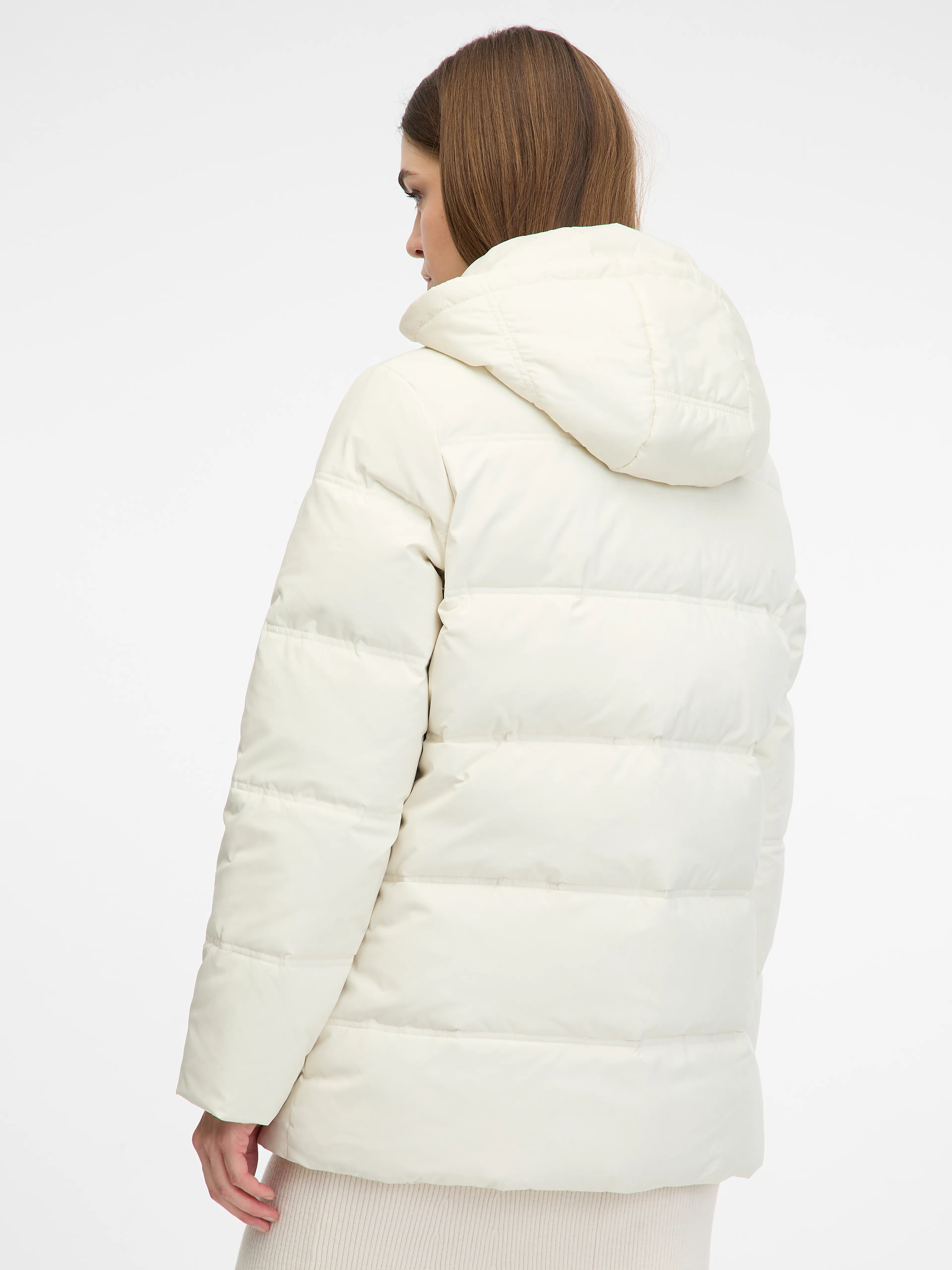 Beige Damen-Daunenjacke ORSAY